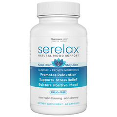 Serelax – Natural Mood Support and Stress Relief Supplement 60 Capsules