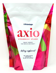 AXIO Smart Energy for Brain & Body: Strawberry Splash – 30 Packets – EXP 4/2028