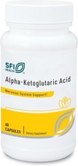Klaire Labs Alpha-Ketoglutaric Acid (60 Capsules) – Expiration: 01/2026