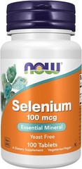 NOW Supplements, Selenium (L-Selenomethionine) 100 Mcg, Essential Mineral*, 100