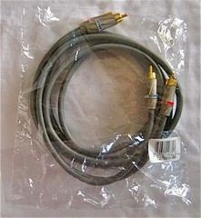 🎁 Monster Cable 300i 🆕 Hi-Performance Stereo Audio Interconnect 2m/6.56ft Pair