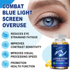ZHPHK Eye Health 120 Capsules, Lutein Zeaxanthin, Vision Health, Eye Support