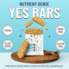 YES Nut Bars – Black Sesame Sea Salt – Healthy Vegan Snack – 6 Count