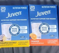 2 Juven Nutrition Powder Pineapple Coconut + Orange Wound Healing 8Ct ea (16 Ct)
