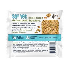 YES Nut Bars – 24 Count Black Sesame Sea Salt, Clean Ingredients for All Ages
