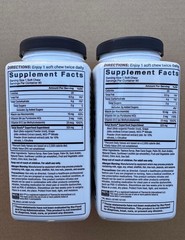 Force Factor Total Beets Soft Chews 180 Ct Acai Berry Heart Energy Exp 11/2027