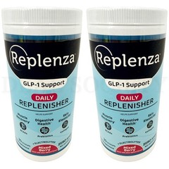 Replenza GLP-1 Support Daily Replenisher Mixed Berry 15 Servings New Sealed