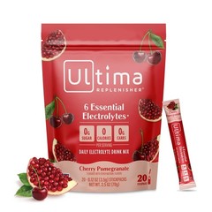 Electrolyte Powder Packets – Cherry Pomegranate, 20 Stickpacks, Sugar Free, Keto