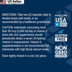 Two-Per-Day Multivitamin 60 Tablets Daily Essential Mineral Supplement USA
