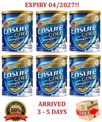 6 Cans Abbott Ensure Gold Milk Powder Vanilla Flavored 800g Express Shipping
