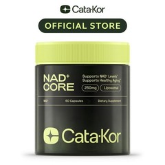 Liposomal NAD+ Supplement 250mg Anti Aging Skin Support Energy Focus 60 Capsules