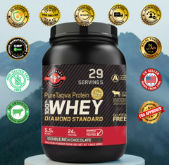 PureTaqwa-Diamond Standard 100% Whey Protein Powder-Double Rich Chocolate Flavor