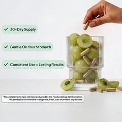 Natural Amla Capsules 1000mg – Indian Gooseberry Amla Fruit Supplement – Orga…