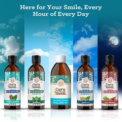 GuruNanda Original Oil Pulling Mouthwash, 8.45 Fl Oz (Pack of 1), Red