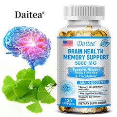 Brain Booster,120 Capsules, Memory,Cognitive,Focus,Brain Health
