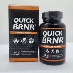 Quick BRNR – 120 Veggie Capsules (61g) – Premium Metabolism & Energy Supplement