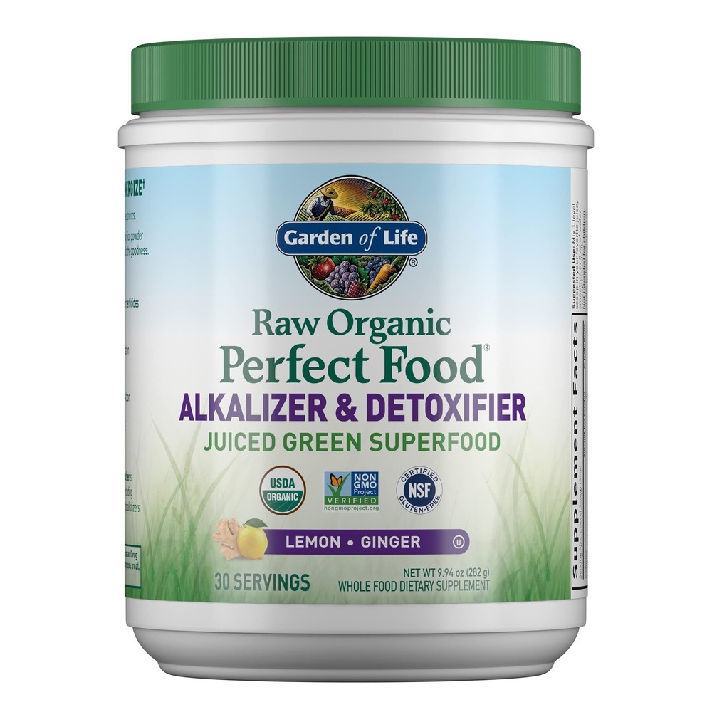 Garden of Life Raw Organic Perfect Food Alkalizer & Detoxifier Juiced Greens …