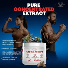 NEW Peak Revival-X Fadogia Agrestis 2000mg Per Serving Supplement.