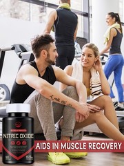 60 Nitric Oxide Booster Supplement w/ L-Arginine Premium Workout Muscle Capsule