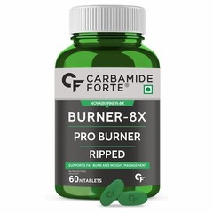 Carbamide Forte Fat Burner-8X Pro Burner for Weight Management (60 Tablets)