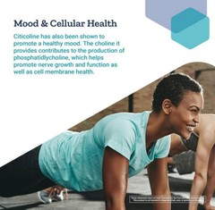 CITICOLINE (CDP-Choline) BRAIN COGNITIVE MEMORY FOCUS 120 Caps LIFE EXTENSION