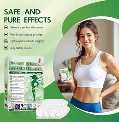 10-in-1 Moringa Berberine Weight Loss Patch Nano Microneedle Slimming 7pcs