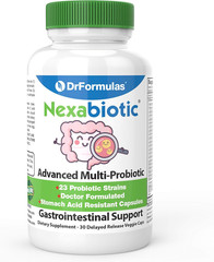 Nexabiotic 23 Multi Probiotic for Women and Men – Dr. Formulated with Lactobacil