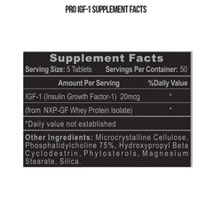 HI-TECH PHARMACEUTICALS PRO IGF-1™ Lean Muscle Recovery Rejuvenation 250 Tablets