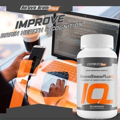 Reviva Brain Plus IQ – Support Healthy Brain Function – Brain Boosting Complex