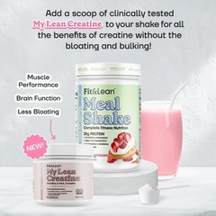 Strawberry Shortcake Meal Shake – 28 Superfoods, 11g Fiber for Weight Management
