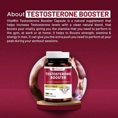 Vitawin Testostrone Booster For Strength, Energy & Stamina – 60 Capsule