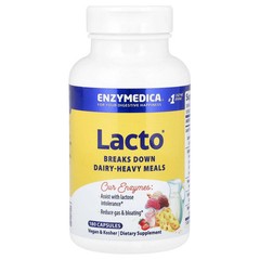 2 X Enzymedica, Lacto�, 180 Capsules