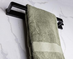 Saffron & Sage Towel Rack for Bathroom Wall Mounted, 17 Inch Heavy Duty Stain…