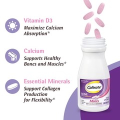 Caltrate Minis 600 Plus D3 Minerals Calcium and 150 Count (Pack of 1)