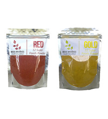 MAXX Organics (2pk) RED & GOLD SUPERFOOD POWDER Comp Organifi Gundry Vital Drink