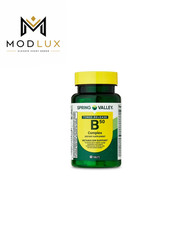 Spring Valley Vitamin B-50 Complex Timed-Release Tablets 60 Count