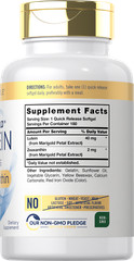 Lutein and Zeaxanthin 40 mg | 180 Softgels | Eye Health Vitamins | by Carlyle