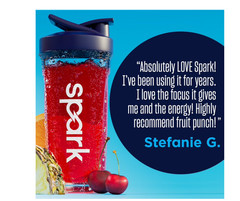 AdvoCare Spark Energy Drink Mix Fruit Punch 10.5oz Vitamin Amino Acid Powder
