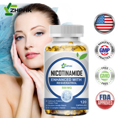 Nicotinamide + Resveratrol – Anti-Aging, Energy, Antioxidant NAD Supplement