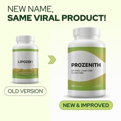 Fat Zinc Capsules Prozenith Soy Free | Dairy Free Gluten Free Enhance Immune S T