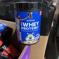 Six Star 100% Whey Protein Plus Kelloggs Frosted Flakes 1.81 lbs EXP 11/2027