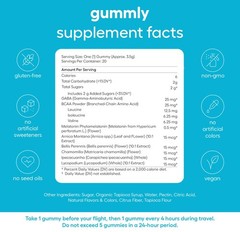 Jet Lag Remedy for Travel Gummies • No Jet Lag Pills Alternative • Travel Ess…