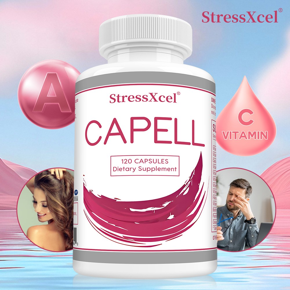 Capell Hair Health Supplement – Hair Follicle & Growth Support,Reduces Breakage