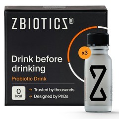 Probiotic for Easier Mornings – Feel Refreshed After Drinking, 3-Pack Bottles