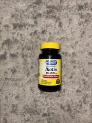 Rexall Max Potency Biotin 10000 Mcg 50 Softgels Exp 5/31/27