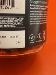 Ashwagandha Root Extract Stress Sleep Support 180 Veg Cap Expiration Date 08/28