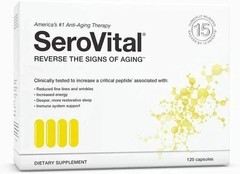 SeroVital Reverse The Signs of Aging Dietary Supplement – 120 Capsules