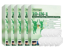 Berberine 10 in 1 Loss Nano Microneedle Patch Weight Advanced 7 count Moringa.