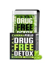 Canna Field Total Drug Free Daily Detox Formula Body Cleanse (60 Gummies)