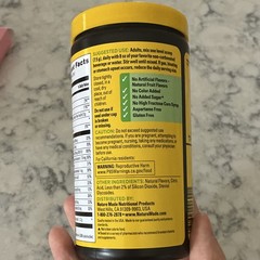 Nature Made SuperGreens Prebiotic Fiber Drink Mix Powder 6.61oz